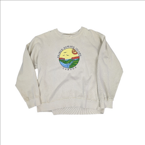 FUNDY Yellow Prince Edward Island Crew Neck Sweater Size 2XL